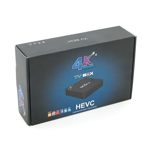 Медіа приставка MX9 4K 4 / 32G Smart TV Box (Android 9.0, ОЗУ 4Гб, 32Гб вбудованої пам'яті, 4-х ядерний процесор Cortex A7, ARM Mali-400 GPU