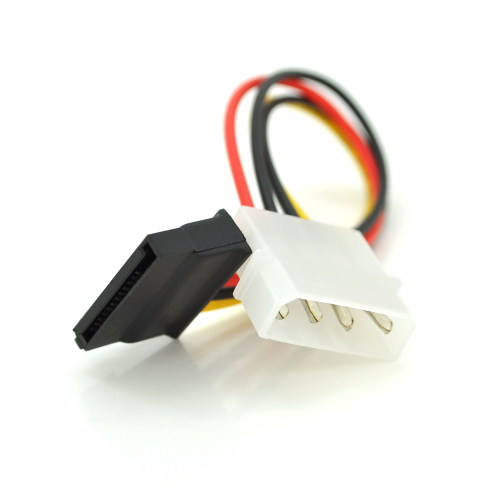 Перехідник живлення SATA=&amp;gt;4pin, 0.2m, Пакет