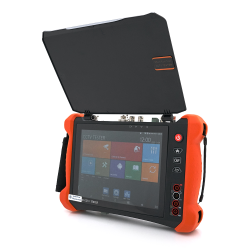 Тестер для камер відеоспостереження X9-MOVTADHS CCTV, з 8&amp;Prime; сенсорним дисплеєм SDI, TVI, AHD, CVI, Multimeter, TDR, OPM, VFL, POE, 4K, HDMI In&amp;amp;Out