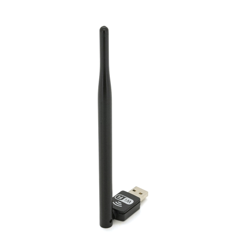 Бездротовий мережевий адаптер з антеною 10см Wi-Fi-USB LV-UW10-5DB MTK7601, 802.11bgn,150MB, 2.4GHz,WIN7 / XP / Vista / 2K / MAC / LINUX