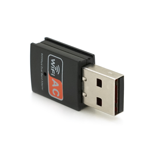 Двохдіапазонний бездротової мережевий адаптер Wi-Fi-USB Merlion LV-UAC09, RTL8811CU, 802.11bgn, 600MB, 2.4 GHz, Blister Q400