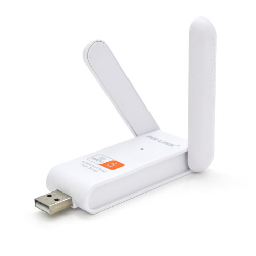 Бездротовий мережевий адаптер Wi-Fi-USB Merlion LV-UAC03D,RTL8811CU, з 2-ма антенами 10см,802.11bgn ,600MB,2.4 GHz,Blister