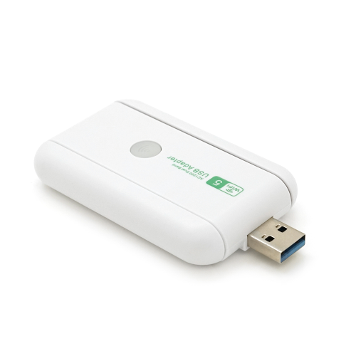 Бездротовий мережевий адаптер Wi-Fi-USB3.0 Merlion LV-UAC15,RTL8812BU, з 2-ма антенами 10см,802.11bgn, 1200MB,2.4 GHz,Blister