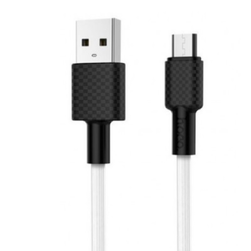 Кабель Hoco X29 Superior style, Micro-USB, 2A, White, довжина 1м, BOX