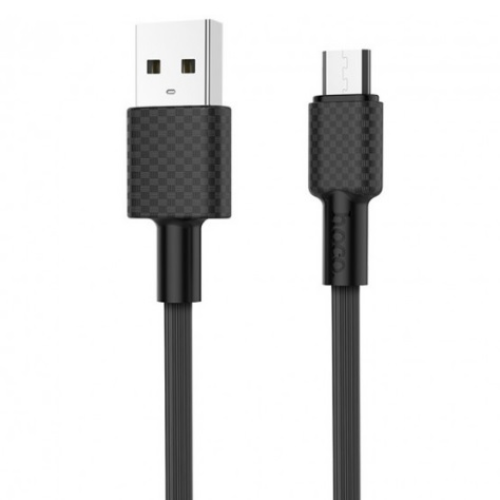 Кабель Hoco X29 Superior style, Micro-USB, 2A, Black, довжина 1м, BOX