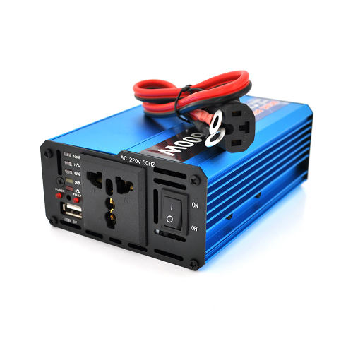 Інвертор напруги Voltronic, 600W, 60 / 220V, approximated, 1 універсальна розетка, клем + USB