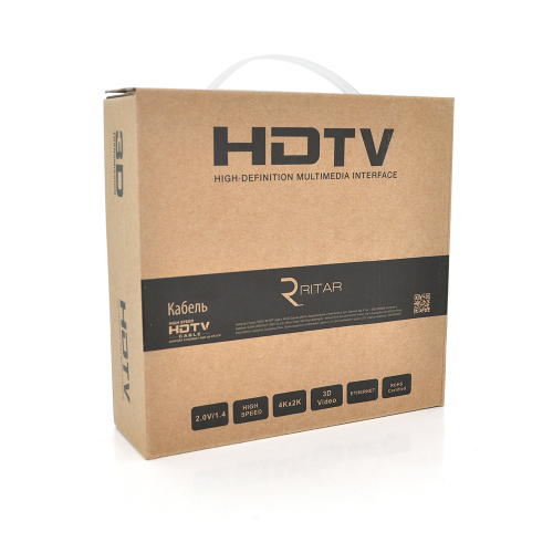 Кабель HDMI (M) - HDMI (M) 5.0m v2.0 4Kx2K Ritar (PL-HD347) Black