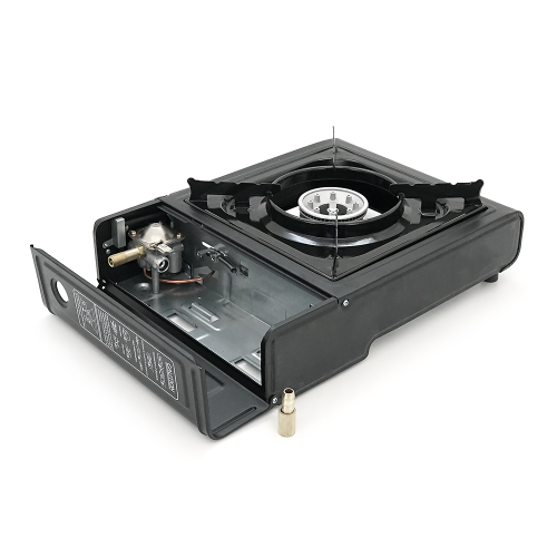 Портативна газова плита BK-155A, Black, Box