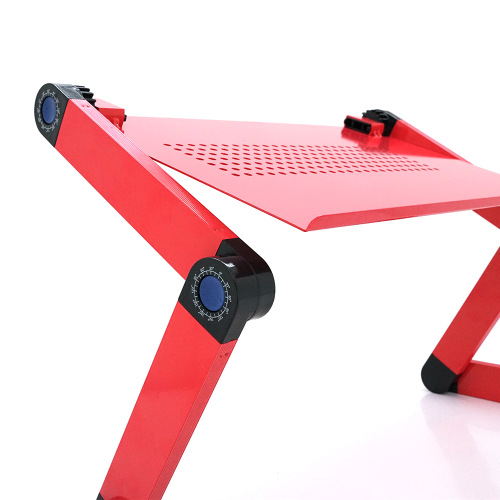 Стіл-підставка для ноутбука Aluminium Laptop Table (420*265), Red, Box