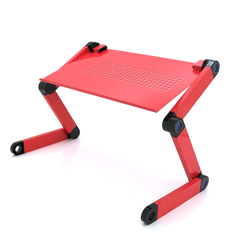 Стіл-підставка для ноутбука Aluminium Laptop Table (420*265), Red, Box