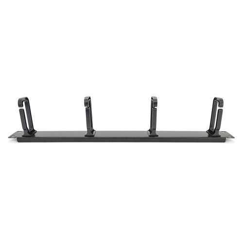 Кабельний органайзер 19 &amp;quot;, корпус-метал + пластик, 1U / 4 кільця, Box, Q50