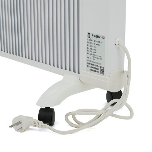 Конвектор електричний Nuankang NK-TXW600, LED-дисплей, електронний термостат, 220V / 0.6kW, 5-10 м&amp;sup2;, Box + перехідник на євророзетку