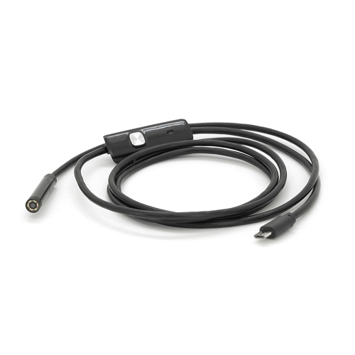 2 в 1 MicroUSB / PC HD ендоскоп, міні камера 7.0 мм, м&apos;який провод, 1,5м