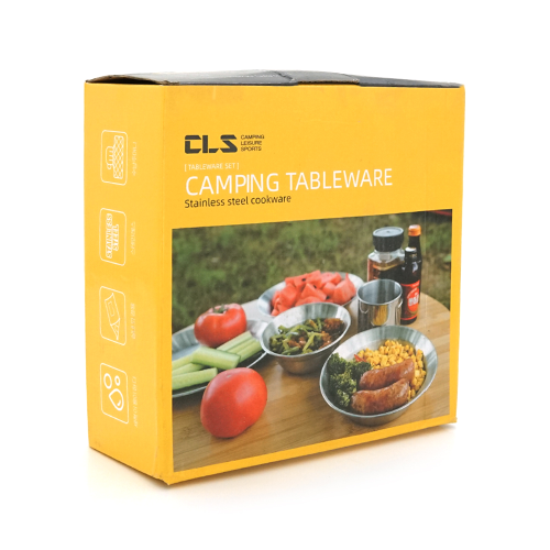 Набір тарілок CLS-201 для кемпінгу 16 предметів
