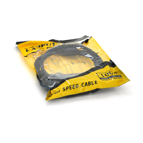 Кабель Ritar PL-HD347 HDMI-HDMI 19+1, Ultra HD 4Kx2K, 2160P, 1.5m, v2,0, OD-6.0mm, з фільтром, круглий Black, конектор Gold, Пакет, Q125