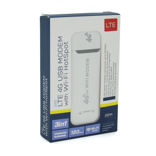 4G модем (LTE) B1 / B2 / B3, USB, BOX