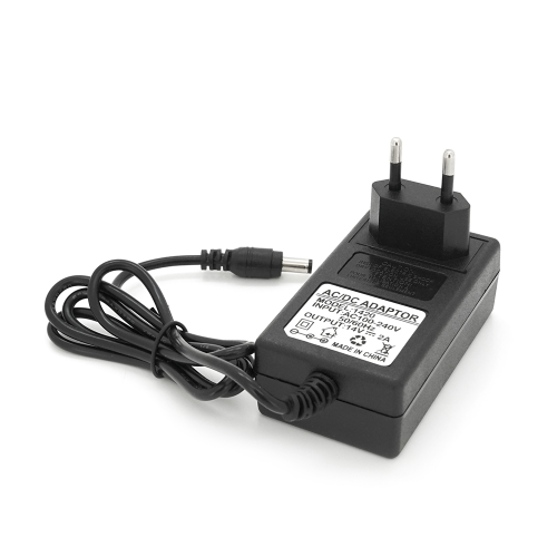 Імпульсний адаптер живлення XY-1420 14V 2А (28Вт) штекер 5.5 / 2.5 довжина 0,5 м