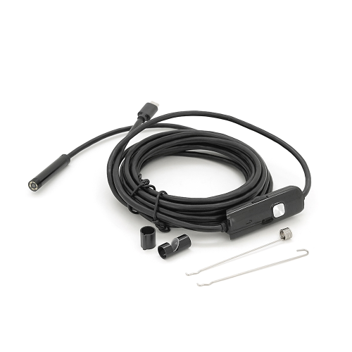 2 в 1 MicroUSB / PC HD ендоскоп, міні камера 7.0 мм, м&apos;який провод, 3,5м