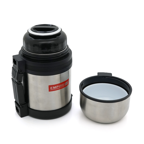 Термос нержавіючий круглий для води і їжі, обсяг 800 мл, Box