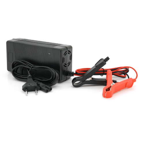 Зарядний пристрій Merlion для акумуляторів LiFePO4 24V(29,2V),8S,5A-120W.крокодили, BOX