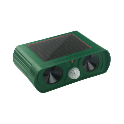 Відлякувач ультразвуковий HLM-QS09 від тварин із сонячною панеллю.