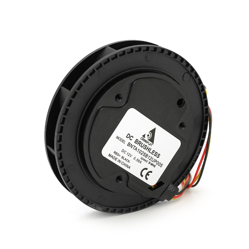 Кулер для охолодження серверних БП BNTA1025B12UP005 DC sleeve fan, 100x100x25mm, RPM 4000&amp;plusmn;10%, 12V / 0.56A, 3-pin, Black