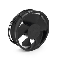 Кулер для охолодження серверних БП FP-22060EX-S1-B DC sleeve fan 2pin під паяння - 220*220*60мм, 220V / 0,45A, 2600об / хв, 65W