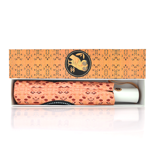 Парасолька жіноча Owl автоматична, D-115см, захист від сонця, UV (99%), захист від дощу, каркас - Al+Fe, Brown