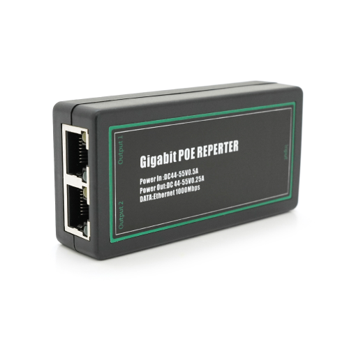 POE подовжувач-дільник RITAR 1 / 2 ( 1 Вх -2 Вих 1000Mpbs POE ) 44-55V- 24W