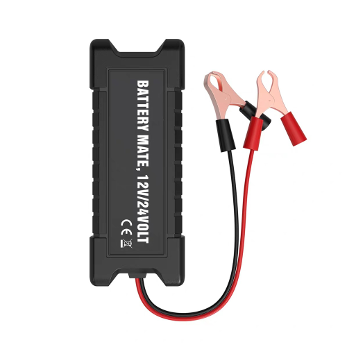 Тестер для акумуляторних батарей BM-410 + крокоділли, 12V, LED