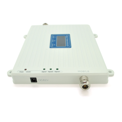 Комплект підсилювач GSM304-3G-4G 900 / 1800 / 2100МГц. Підсилювач тридіапазонний, антена прийому 10м кабелю, антена ретрансляції 3 метри. White