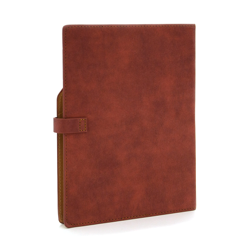 Щоденник Югторг ФІРМОВИЙ 2022, коричневий на металевій застібці