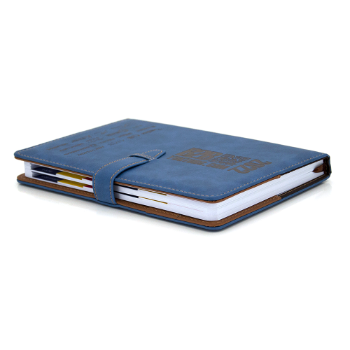 Щоденник Югторг ФІРМОВИЙ 2022, темно синій на застібці