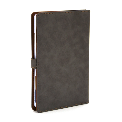 Щоденник Югторг ФІРМОВИЙ 2022, сірий на застібці