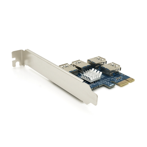 Контролер PCI-Е =&amp;gt; USB 3.0, 4 порта, 5Gbps, OEM