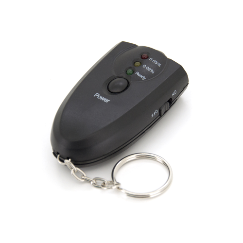 Електронний портативний алкотестер HLCS з підсвічуванням, живлення 2 * ААА