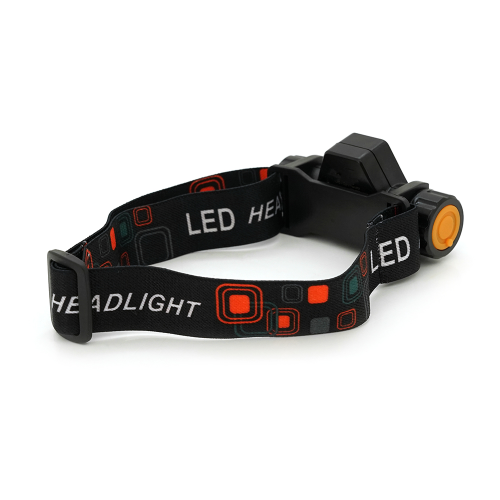 Налобний ліхтарик Voltronic YB-101,1 led 3W, 1 Led Cob, 2 режими, корпус-пластик, водостійкий, ip44, магніт, живлення АКБ вбудований, USB micro кабель, 6400K, BOX