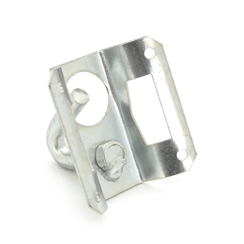 Крюк для опор SN-8-K-O оцинкований для кріплення за допомогою бандажної стрічки