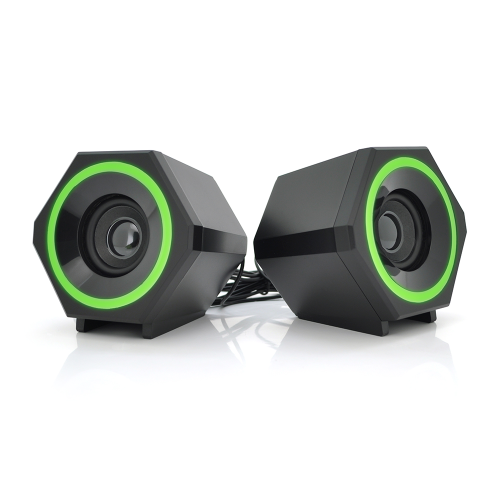 Акустика 2.0 Kisonli L-6060 USB RGB Black