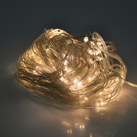 Гірлянди 120LED (Сітка) White Hot, 1,5*1,2 метри, прозора ізоляція, BOX