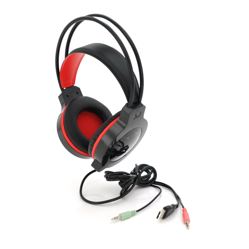 Набір Gamer Cyberpunk CP-009 (Клавіатура + Миша + Навушники + Килимок), Box