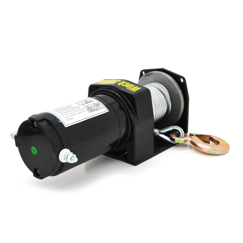 Автомобільна електрична лебідка 2000LB, 12V / 24V, вантажопідйомність 907кг