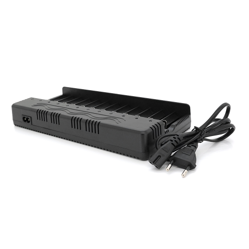 Зарядний пристрій універсальний HONGDONG, 12 каналів LED інд., підтримує Li-ion, Ni-MH і Ni-Cd AA (R6), ААA (R03), 18650 / 16340 / 14500