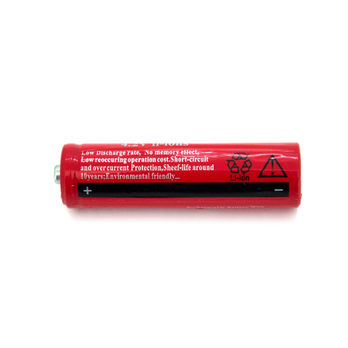 Акумулятор Li-ion UltraFire18650 4800mAh (real 1000mAh) 3.7V, Red, 2 шт. в упаковці, ціна за 1 шт.