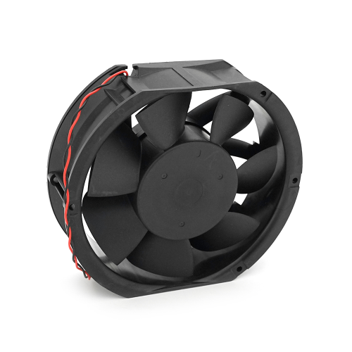 Кулер для охолодження серверних БП MAJOR Modrl JQ24K6QDLX DC sleeve fan 2pin під паяння - 150*150*25мм, 24V / 1.6A, 2600об / хв Q24