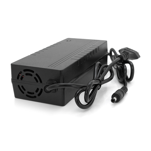 Зарядний пристрій для акумуляторів LiFePo4 36V(43.8V),12S,3A,штекер 5.5*2.5,з індикацією,BOX