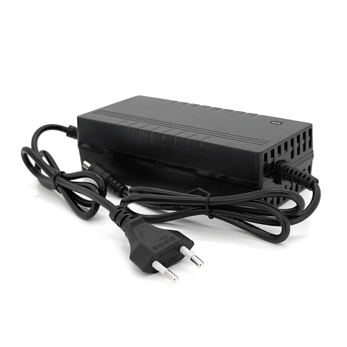 Зарядний пристрій для акумуляторів LiFePo4 36V(43.8V),12S,3A,штекер 5.5*2.5,з індикацією,BOX