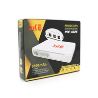 ДБЖ для роутерів / комутаторів / PON / POE-432E, 5 / 9 / 12V, 1A, 4x2200MAh, BOX (160*28*105mm)