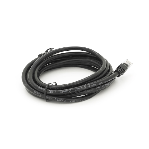 Патч-корд литий RITAR, UTP, RJ45, Cat.6, 2m, чорний, Cu (мідь)