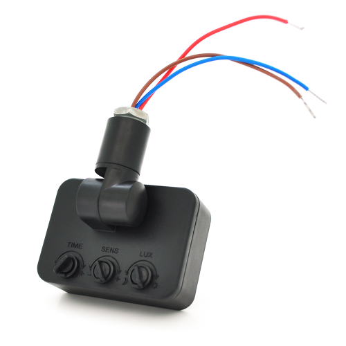 Датчик руху міні для увімкнення освітлення, 220В, Black